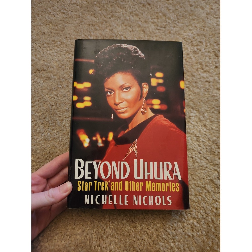 Nichelle Nichols Star Trek Autograph Book Beyond Uhura Hardcover